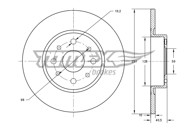 TOMEX Brakes TX 73-75...